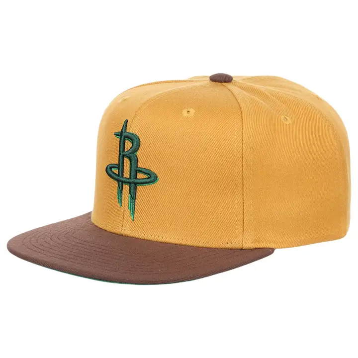 Casquette ajustable Houston Rockets NBA Beef & Broccoli KHA/BRN/GRN