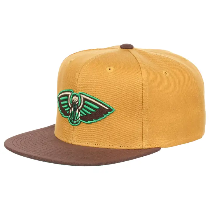 New Orleans Pelicans NBA Casquette Snapback Beef & Broccoli KHA/BRN/GR