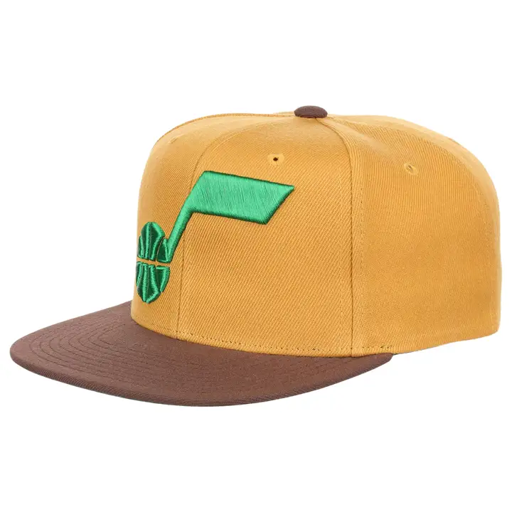 Casquette snapback Utah Jazz NBA Beef & Broccoli KHA/BRN/GRN