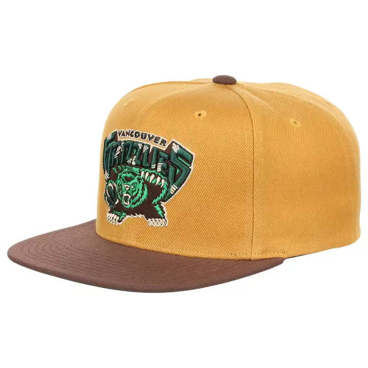 Casquette Snapback NBA Vancouver Grizzlies Beef & Broccoli KHA/BRN/GRN