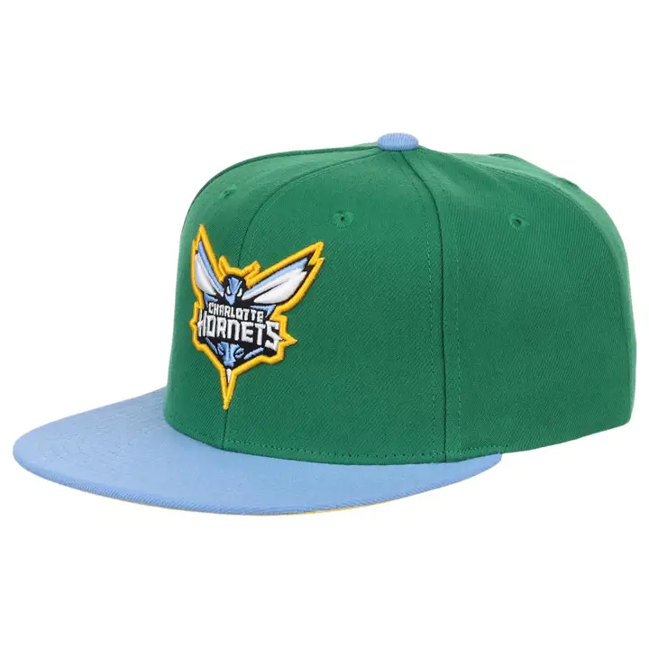 Casquette snapback Charlotte Hornets NBA Waverunner verte/bleue/jaune