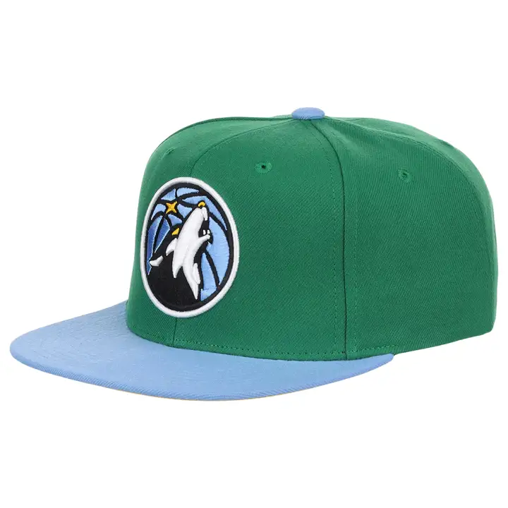 Casquette Minnesota Timberwolves NBA Waverunner Snapback VRT/BLEU CLAIR/JNE