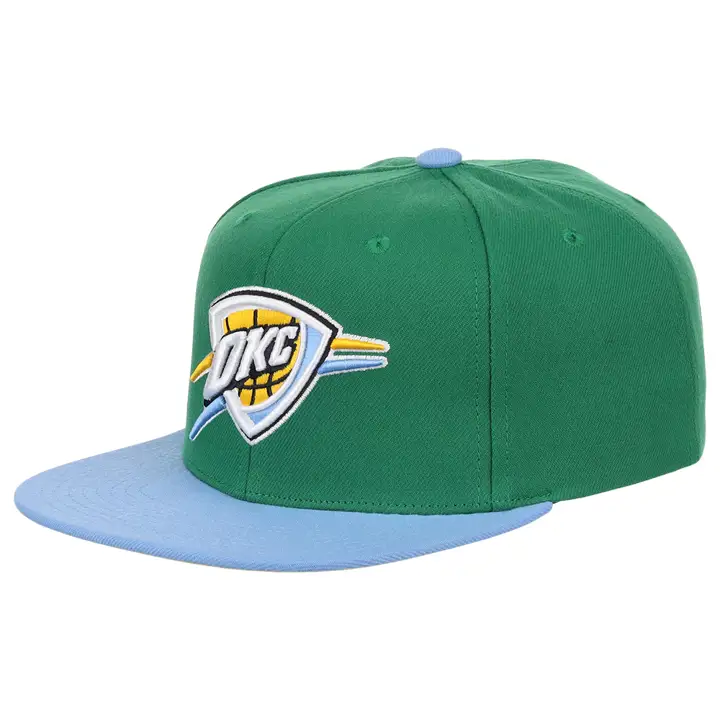 Oklahoma City Thunder NBA Casquette ajustable Waverunner VERT/BLEU/JAUNE