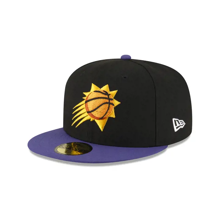 CASQUETTE SUNS NBA 2 tons noir/violet 59FIFTY n/v/g