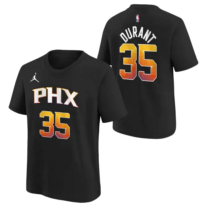 T-shirt SUNS NBA Youth Statement N&N Kevin Durant noir