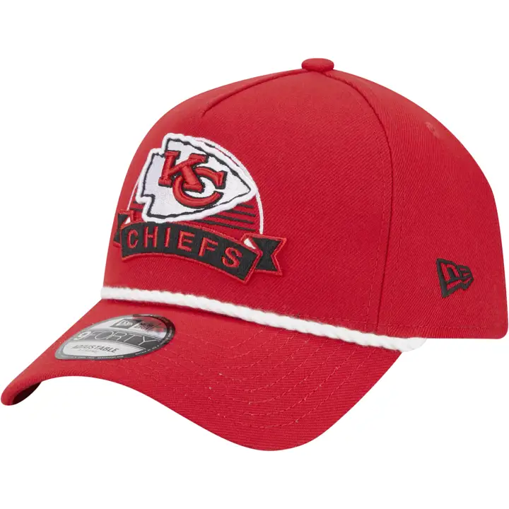 Casquette rouge NFL Vault Rope 940AF des Chiefs de Kansas City