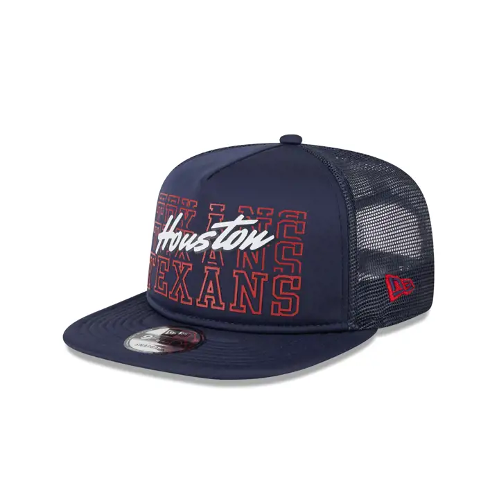 Casquette Houston Texans NFL Script Foam 950AF BLEU MARINE