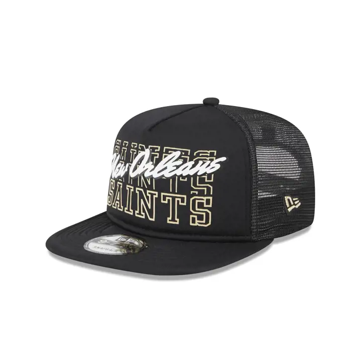 Casquette NFL New Orleans Saints Script Foam 950AF NOIR