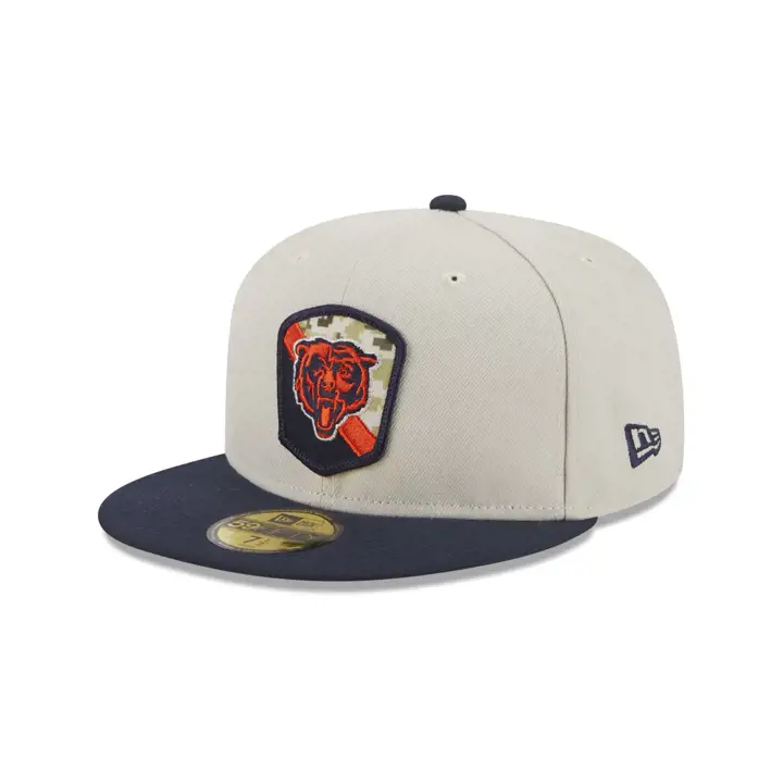 Chicago Bears 23 NFL Salute to Service 59FIFTY PIERRE/MARINE