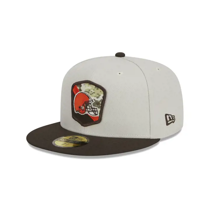 Cleveland Browns 23 NFL Salute to Service 59FIFTY PIERRE/MARRON
