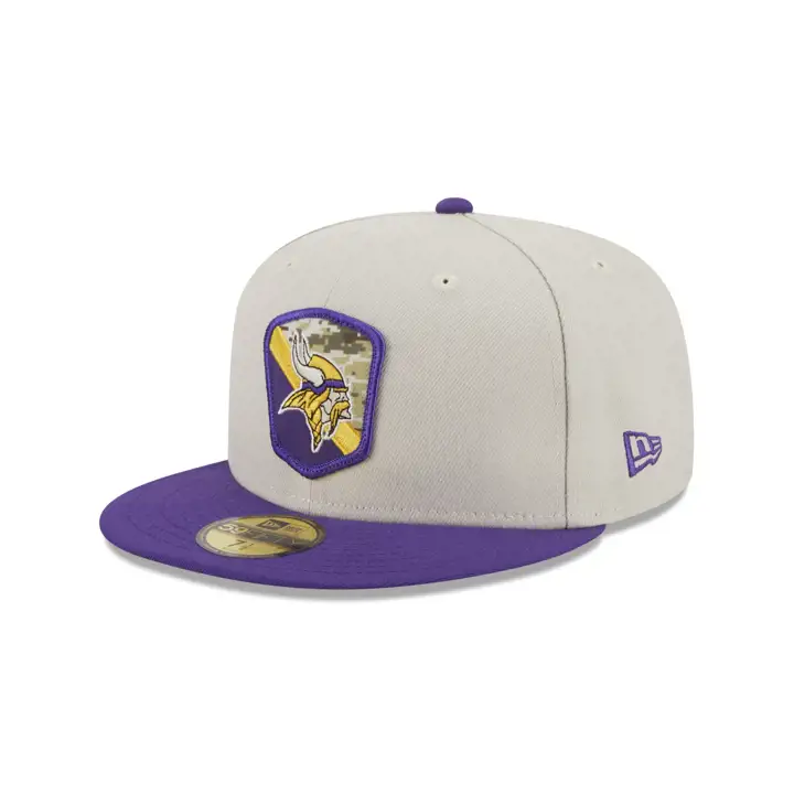 Minnesota Vikings 23 NFL Salute to Service 59FIFTY PIERRE/VIOLET