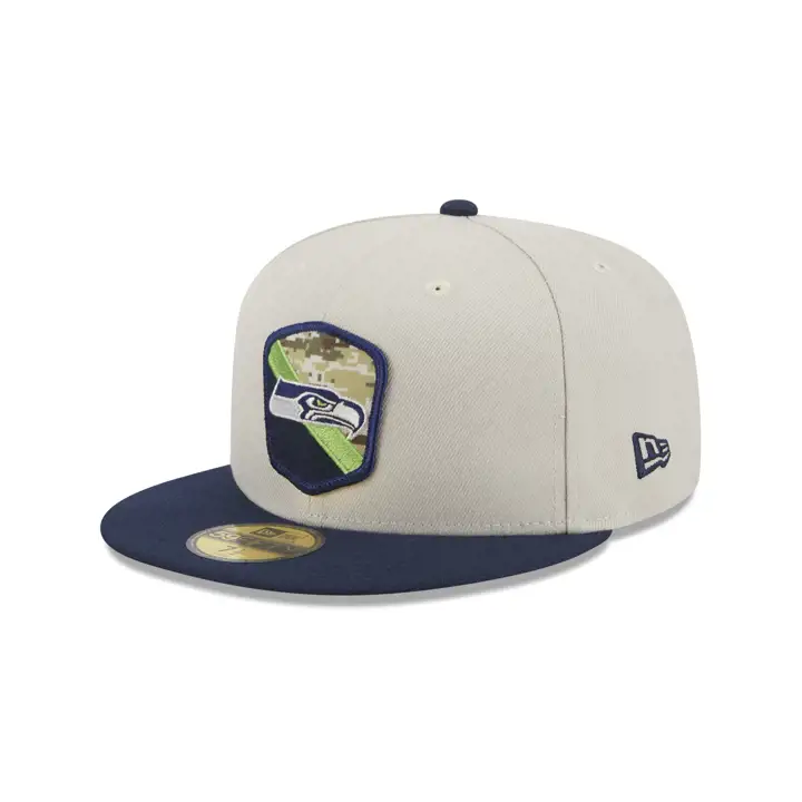 Casquette Seattle Seahawks 23 NFL Salute to Service 59FIFTY PIERRE/BLEU MARINE