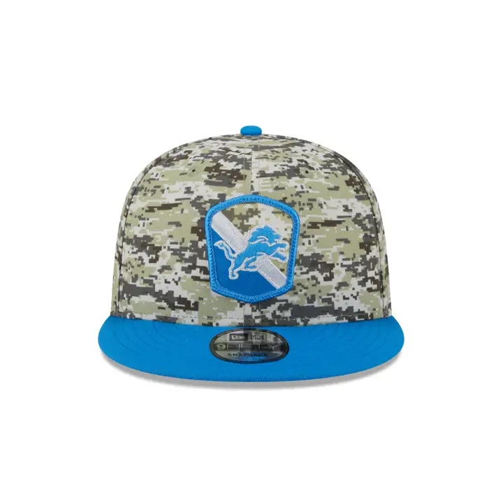 Detroit Lions 23 NFL Salute to Service 9FIFTY CAMO/LBL