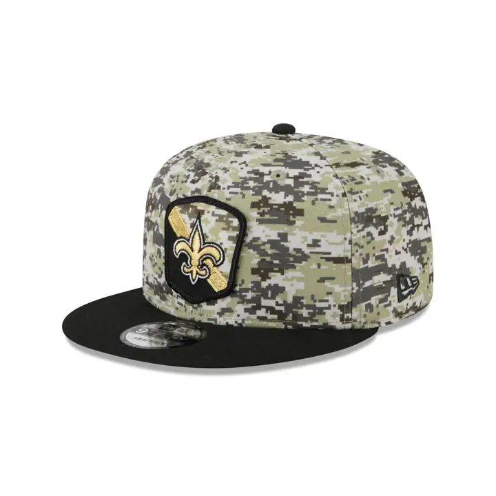 New Orleans Saints 23 NFL Salute to Service 9FIFTY CAMO/BLK