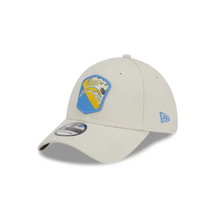 Los Angeles Chargers 23 NFL Salute to Service Casquette Stone 39THIRTY
