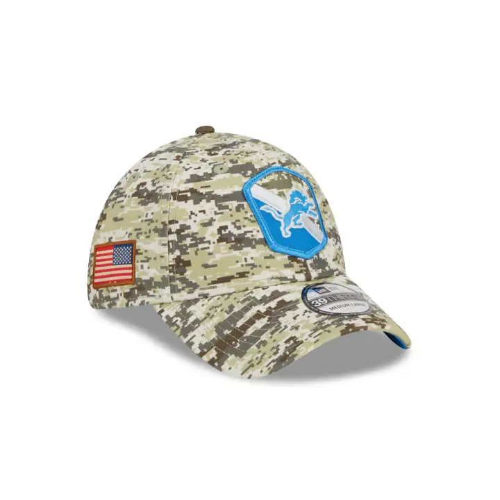Detroit Lions 23 NFL Salute to Service Camo 39THIRTY CAMO