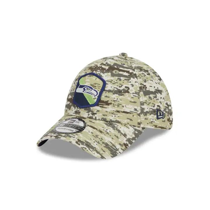 Seattle Seahawks 23 NFL Salute to Service Camo 39THIRTY CAMO