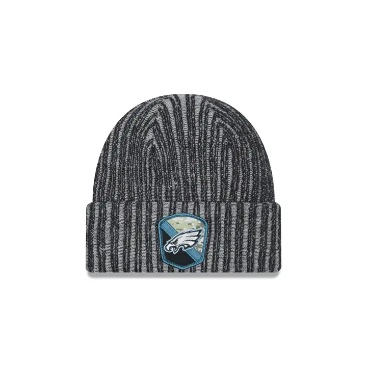 Philadelphia Eagles 23 NFL Salute to Service Bonnet Tricoté NOIR