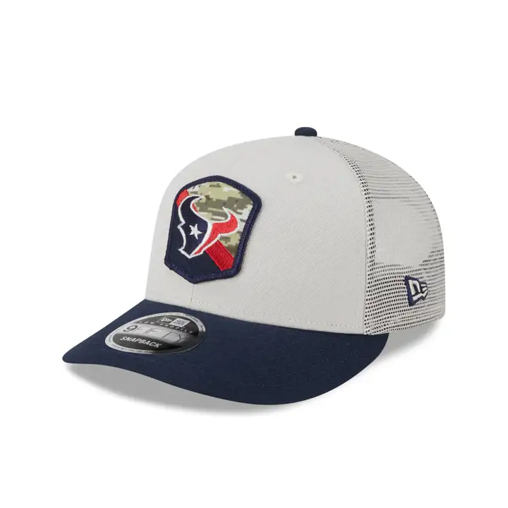 Houston Texans 23 NFL Salute to Service LP9FIFTY PIERRE/BLEU MARINE