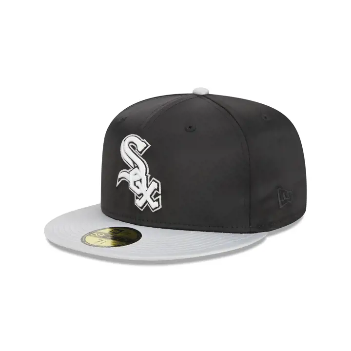 Chicago White Sox MLB Full Satin 59FIFTY NOI/GRI/VER