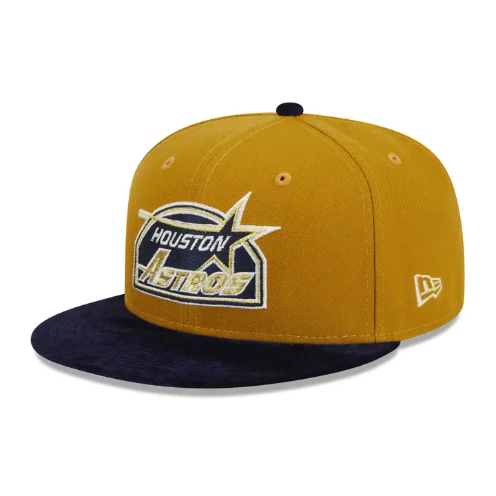 Houston Astros MLB Velvet 59FIFTY GL/MARINE/VERT