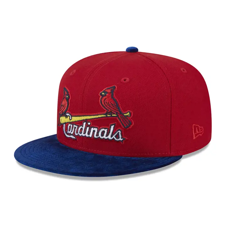 Casquette St. Louis Cardinals MLB Velvet 59FIFTY ROUGE/BLEU MARINE/VERT