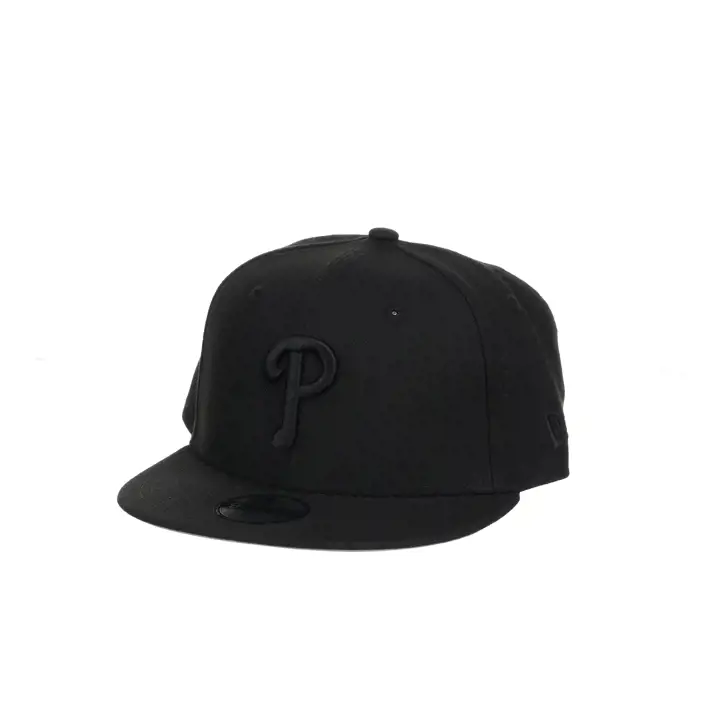 Philadelphia Phillies MLB Casquette 9FIFTY Enfant Noir/Noir