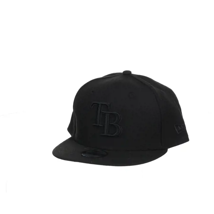 Casquette YTH 9FIFTY BLK/BLK des Tampa Bay Rays de la MLB