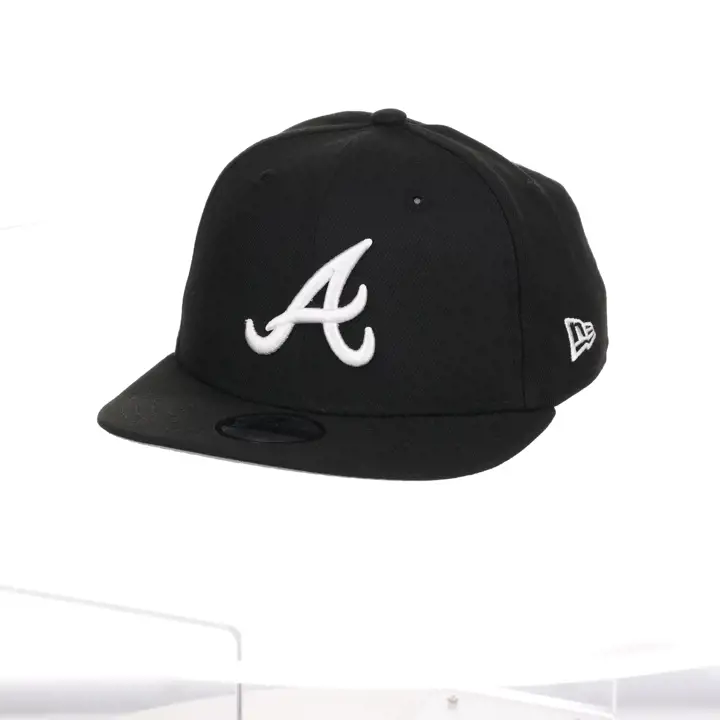 Casquette Enfant MLB 9FIFTY Atlanta Braves B-Dub Noir/Blanc