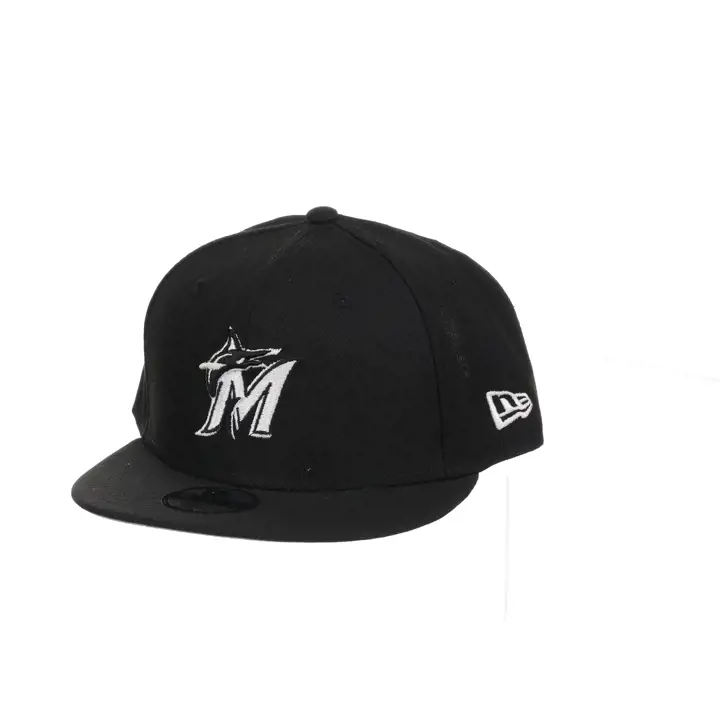 Miami Marlins MLB B-Dub YTH 9FIFTY N/B