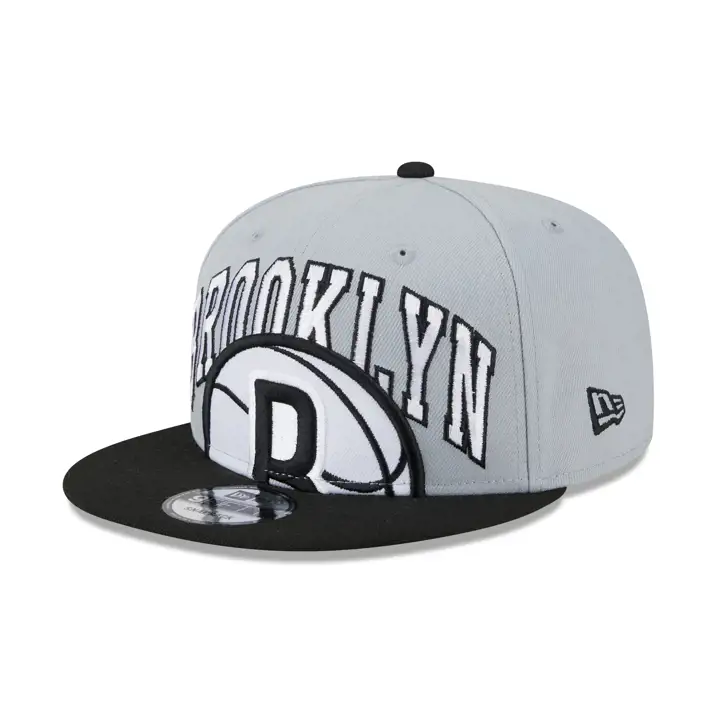 BROOKLYN NETS NBA Coup d'envoi 2023 9FIFTY GRISFONCÉ/NOIR