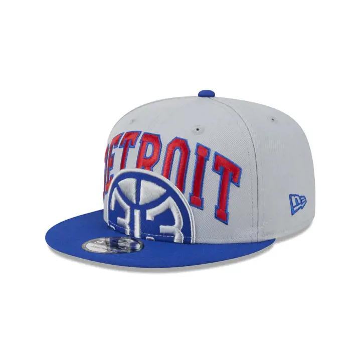 DETROIT PISTONS NBA Coup d'envoi 2023 9FIFTY GRISFONCÉ/BLEU