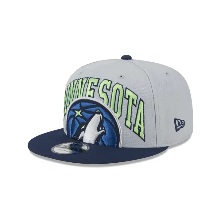 MINNESOTA TIMBERWOLVES NBA Coup d'envoi 2023 9FIFTY GRISFONCÉ/BLEUFCÉ