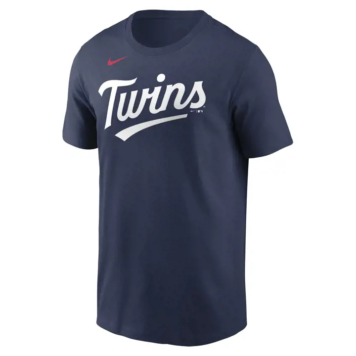 TWINS MLB Nike N&N T-shirt de joueur Carlos Correa bleu marine