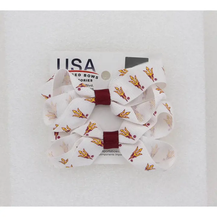 Paire de mini-nœuds Arizona State Sun Devils ast