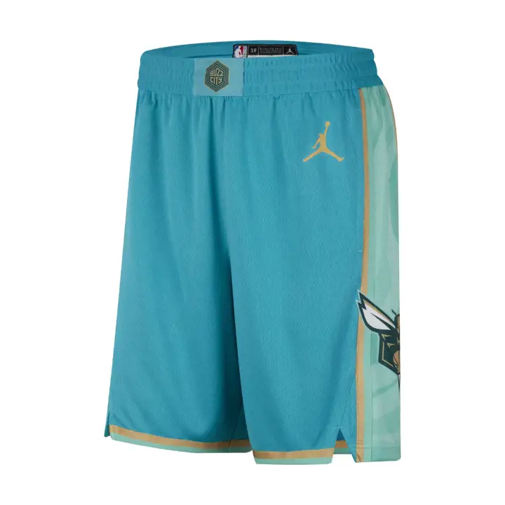 SHORT SWINGMAN CHARLOTTE HORNETS NBA CITY EDITION 23 TEAL