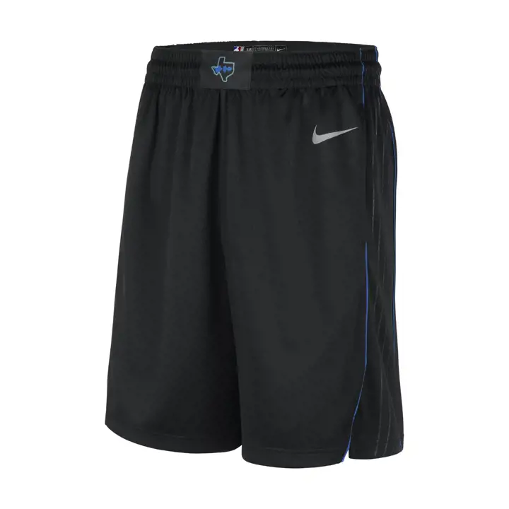 Short Swingman NBA City Edition DALLAS MAVERICKS 23 NOIR