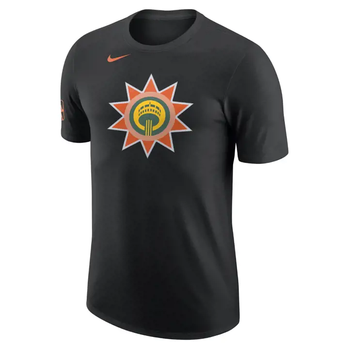 T-shirt SAN ANTONIO SPURS NBA City Edition Logo 23 BLK