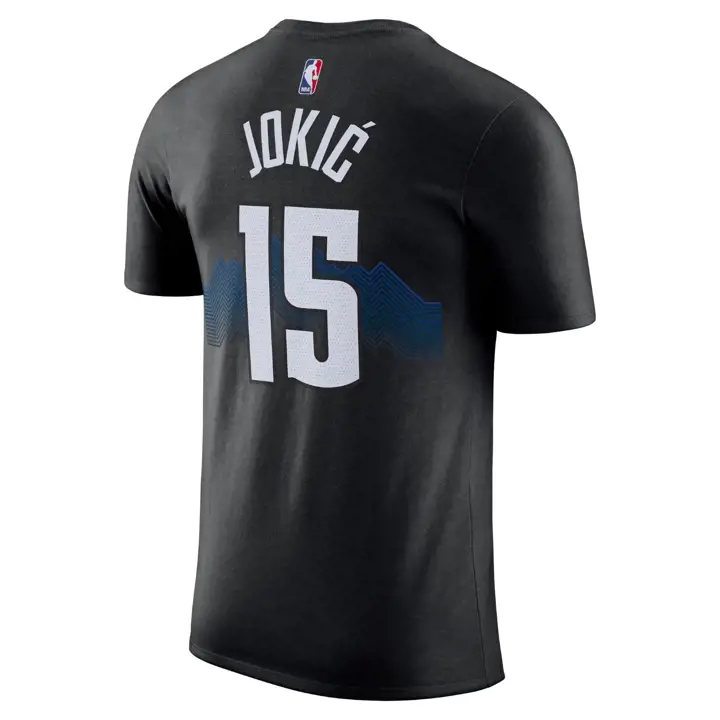 T-shirt Joueur Édition City DENVER NUGGETS NBA 23 Nikola Jokic