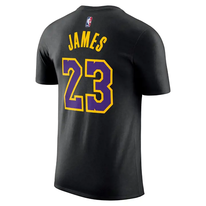 T-shirt joueur NBA City Edition Los Angeles Lakers 23 LeBron