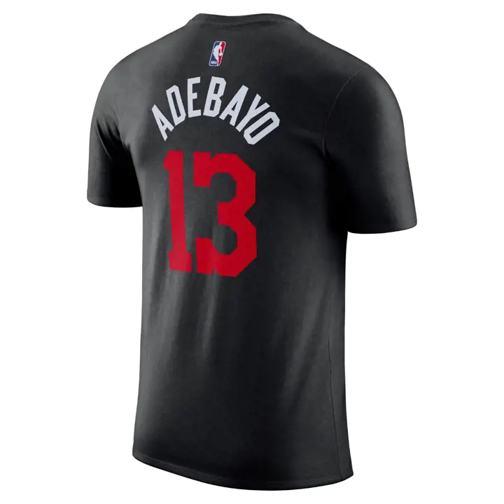 T-shirt Joueur NBA Miami Heat City Edition 23 Bam Adebayo BL