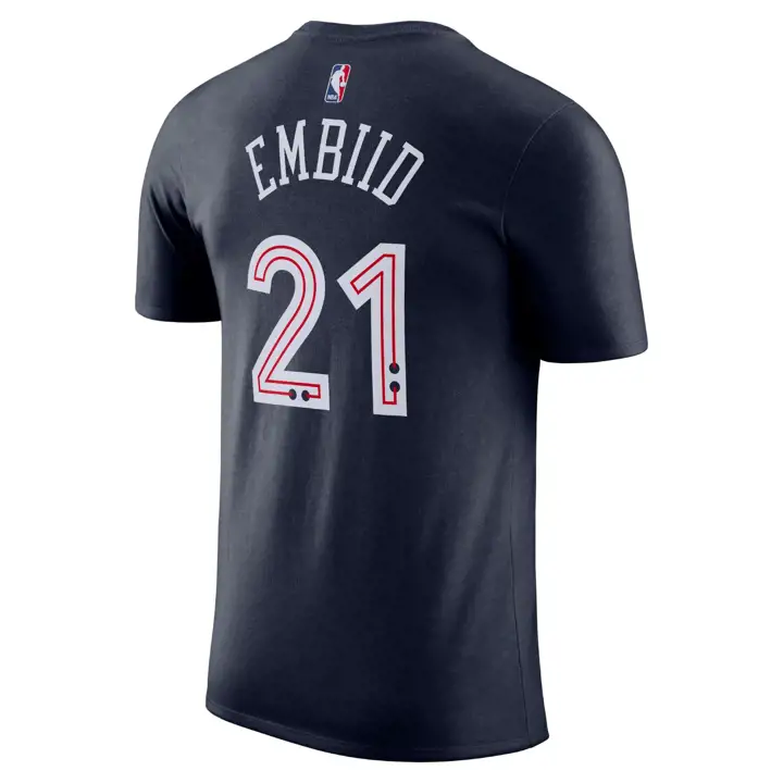 T-Shirt Joueur NBA City Edition PHILADELPHIA 76ERS 23 Joel E