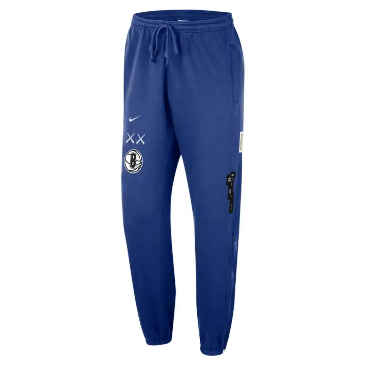 Pantalon City Edition Standard Issue NBA des Brooklyn Nets BLEU