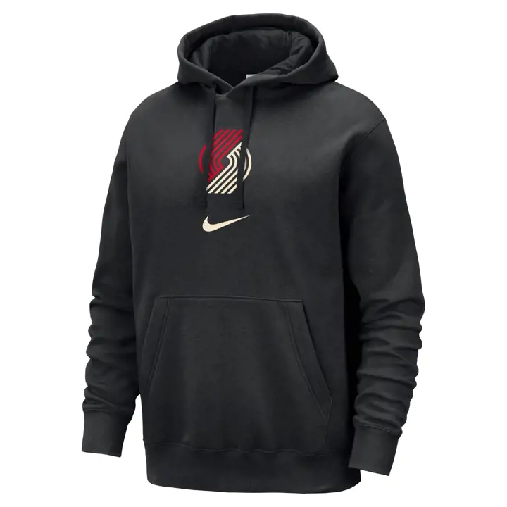 PORTLAND TRAIL BLAZERS NBA City Edition Club Hood 23 NOIR