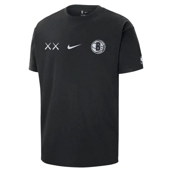 T-shirt Brooklyn Nets NBA CTS City Max 90 Manches Courtes Noir