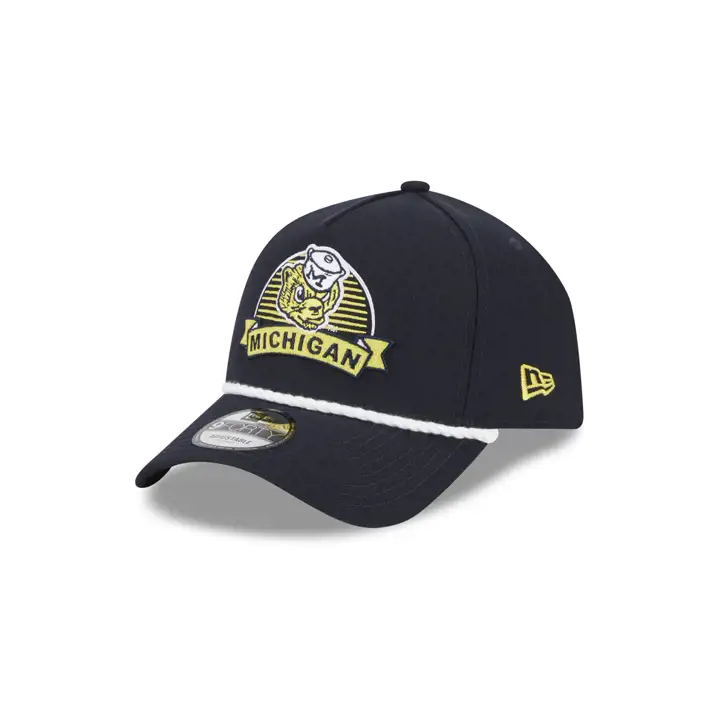 Michigan Wolverines NCAA Vault Rope Aframe BLEU MARINE