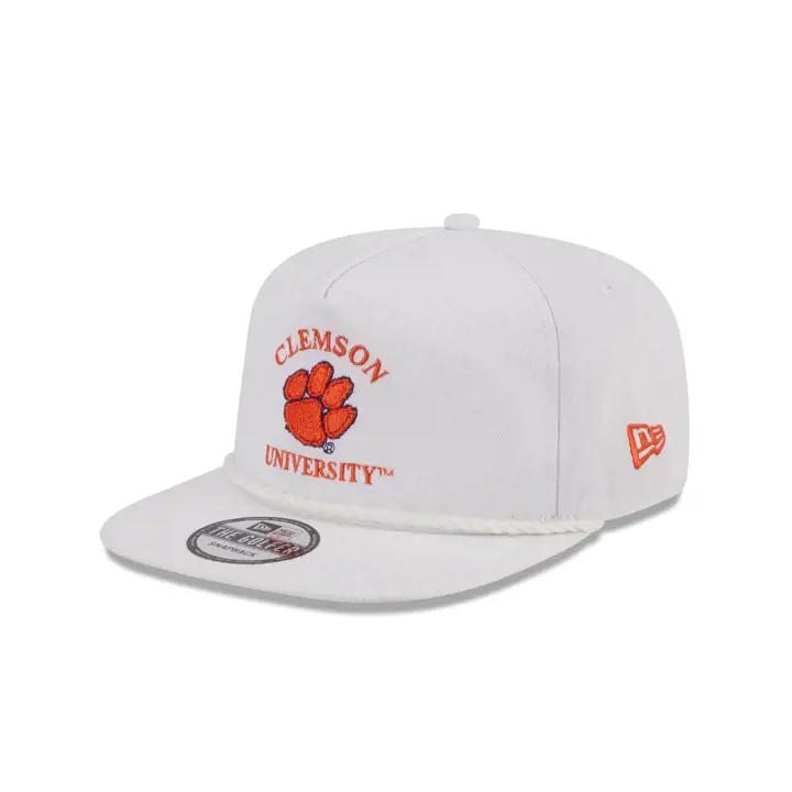 Clemson Tigers NCAA Visière corde golfeur BLANC/BLEU MARINE