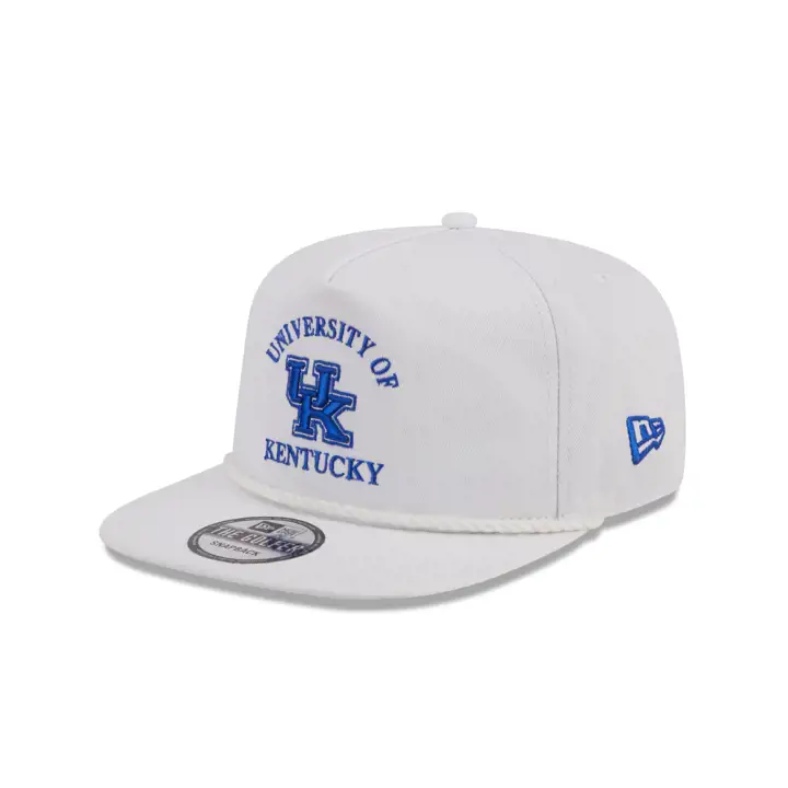 Casquette de golf Kentucky Wildcats NCAA - Corde - Blanc/Bleu Royal