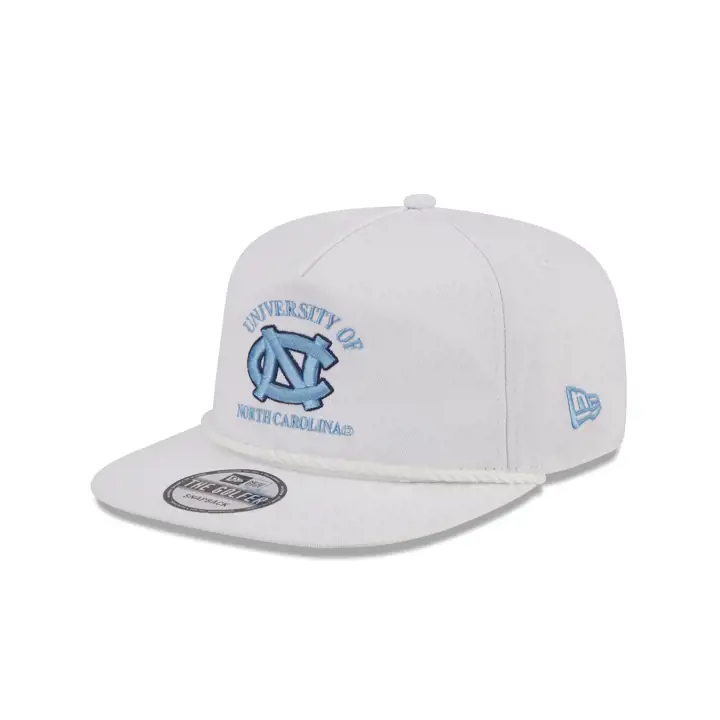 Casquette de golf à cordelette NCAA North Carolina Tar Heels WHT/NAVY