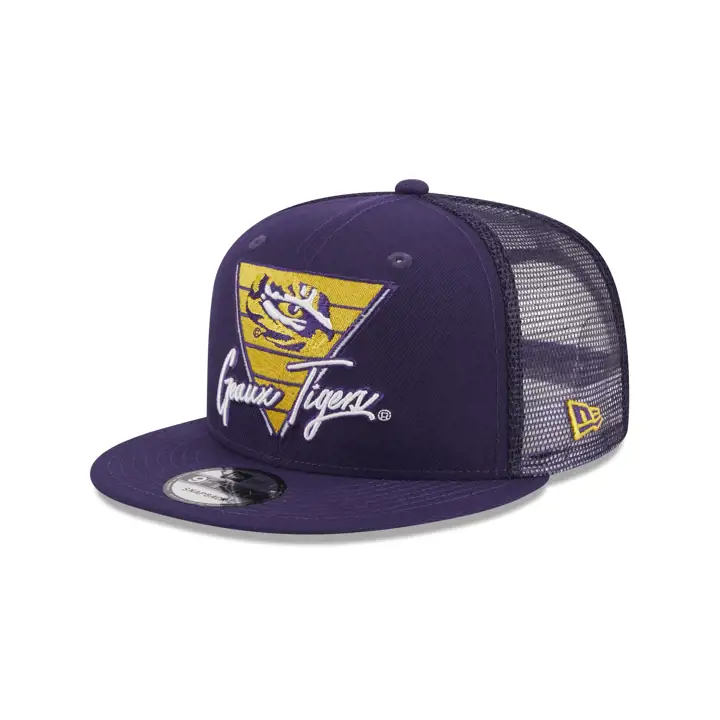 L.S.U. NCAA Retro Snap VIOLETTE